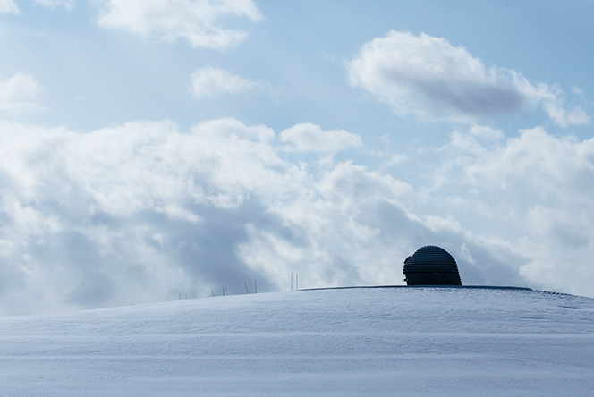真駒内滝野霊園 頭大仏, 北海道札幌市, 2015年